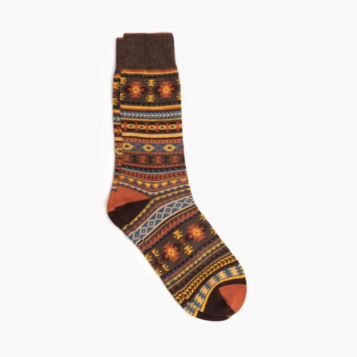Thursday Boots Socks Men039s Sodello Southern Sun Sock Umber 8211 Men