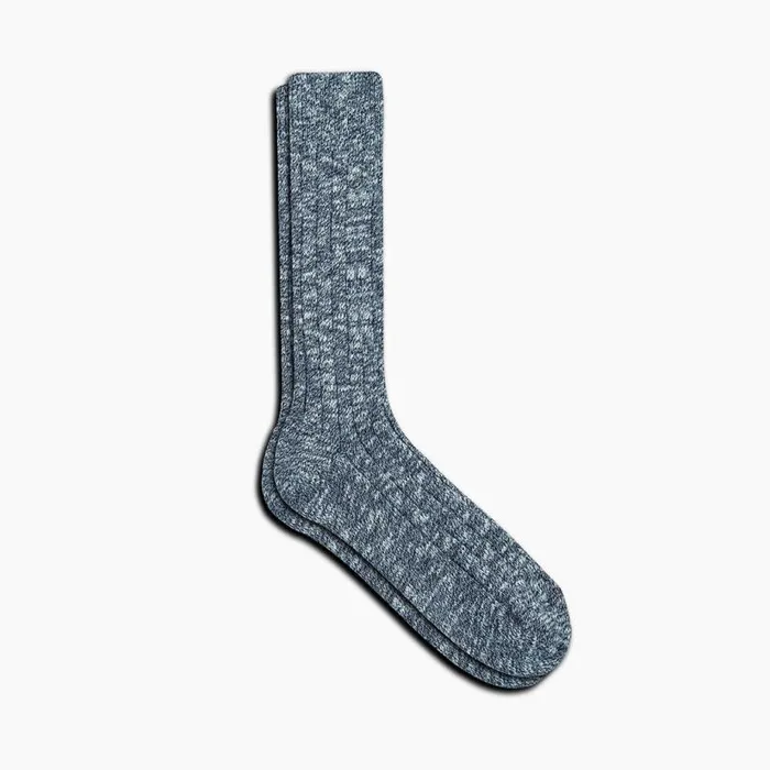 Thursday Boots Socks Women039s Sodello Classic Boot Sock Navy 8211 Women