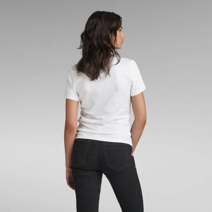 Tops and Tshirts Women GStar RAW Anglaise Graphic RAW Top White