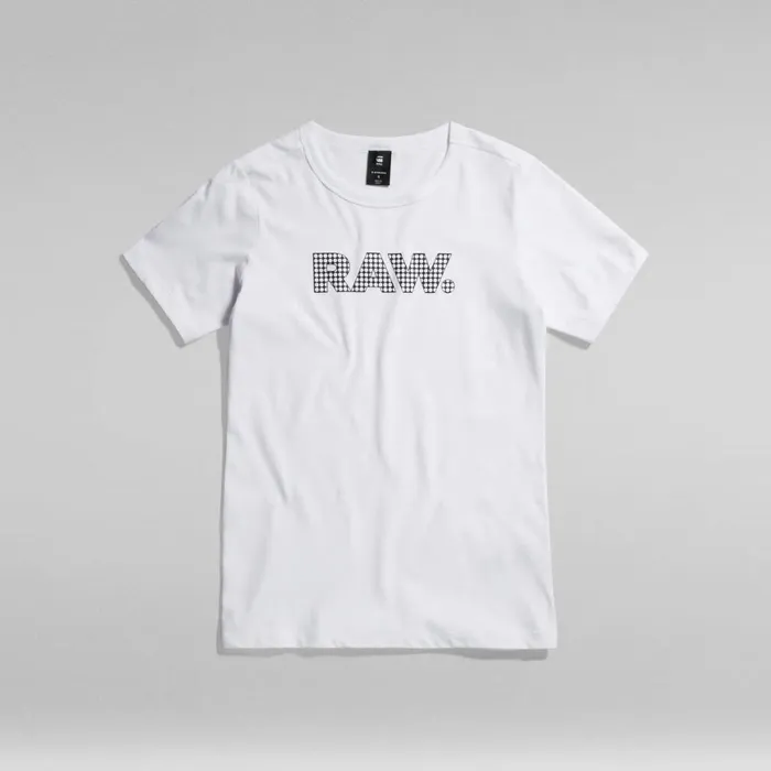 Tops and Tshirts Women GStar RAW Anglaise Graphic RAW Top White