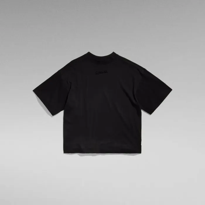 Tops and Tshirts Women GStar RAW Graphic Loose Top Dark Black
