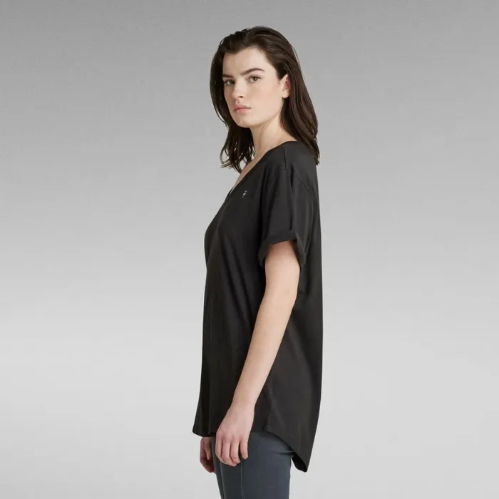 Tops and Tshirts Women GStar RAW Lash Fem Loose TShirt Dark Black