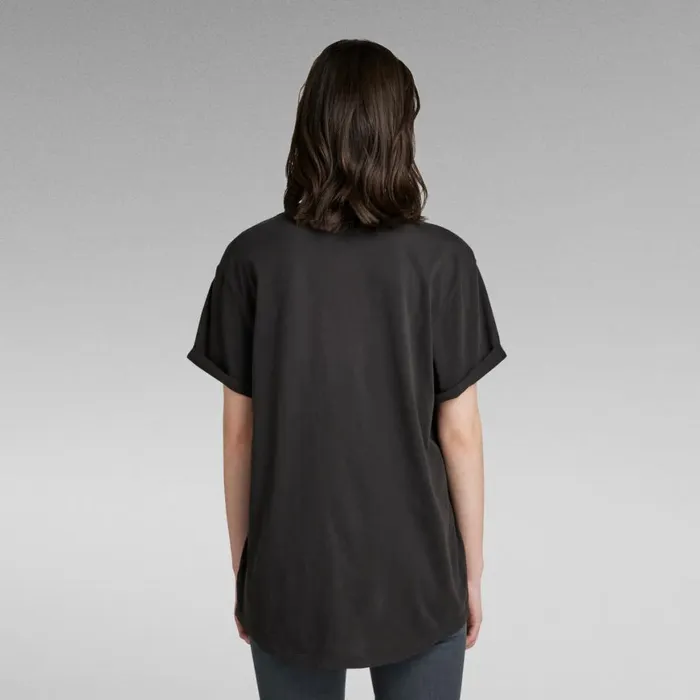 Tops and Tshirts Women GStar RAW Lash Fem Loose TShirt Dark Black