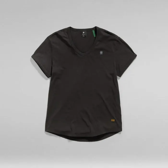 Tops and Tshirts Women GStar RAW Lash Fem Loose TShirt Dark Black