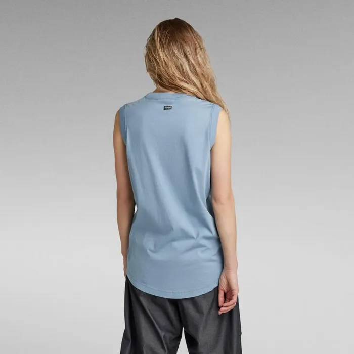 Tops and Tshirts Women GStar RAW Lash Originals Loose Tank Top Lake