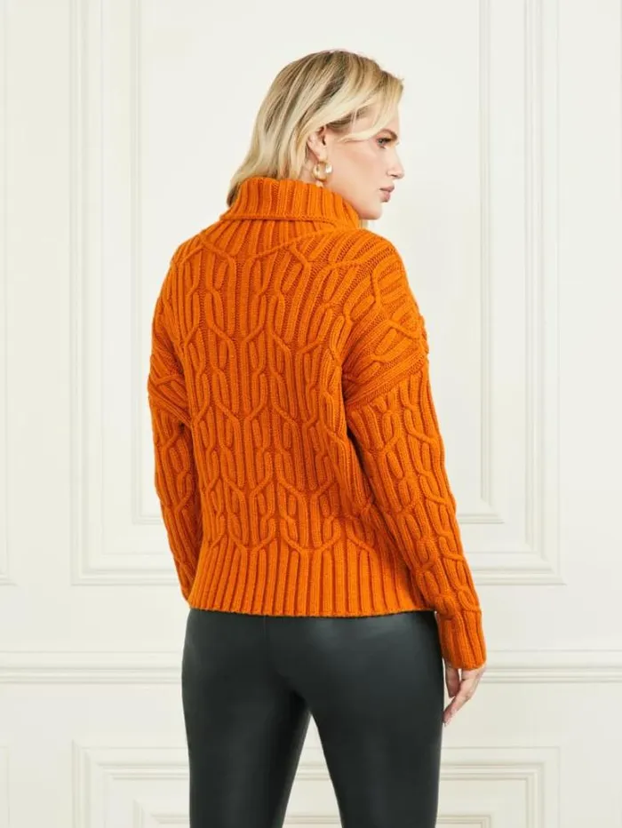 Tops And Sweaters Women Marciano Ellarose Sweater Top Island Sunset Tops And Sweaters Women Marciano Ellarose Sweater Top Island Sunset