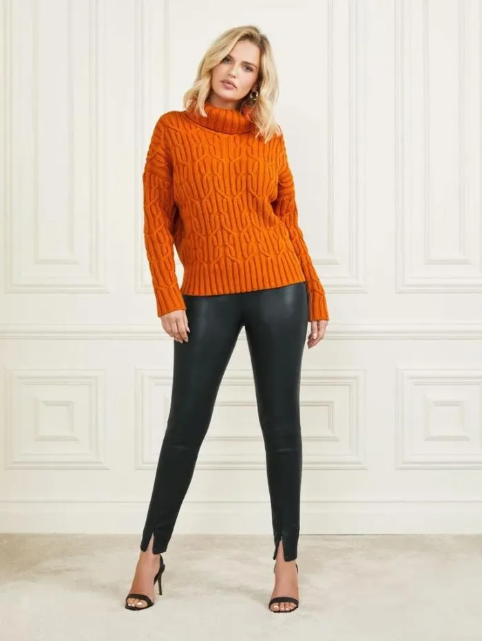 Tops And Sweaters Women Marciano Ellarose Sweater Top Island Sunset Tops And Sweaters Women Marciano Ellarose Sweater Top Island Sunset