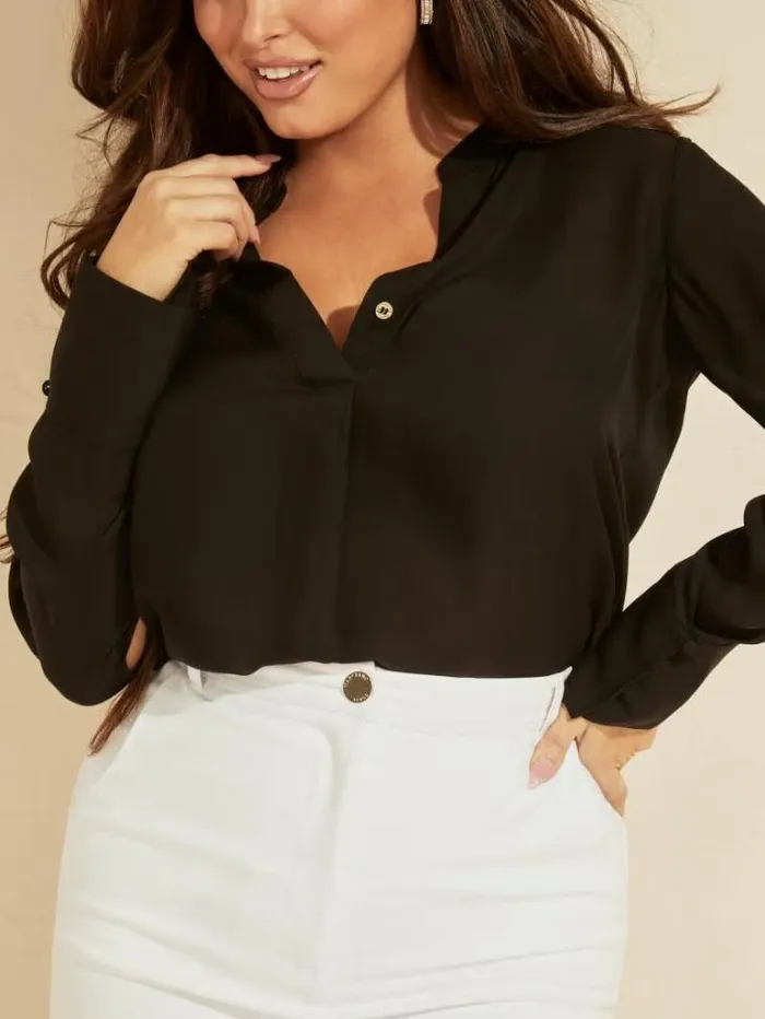 Tops And Sweaters Women Marciano Seta Blouse Black