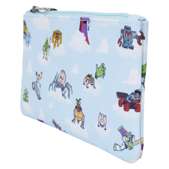 Toy Story Movie Collab AllOver Print Nylon Zipper Pouch Wristlet Unisex Loungefly Bags and Wallets Toy Story Movie Collab AllOver Print Nylon Zipper Pouch Wristlet Unisex Loungefly Bags and Wallets