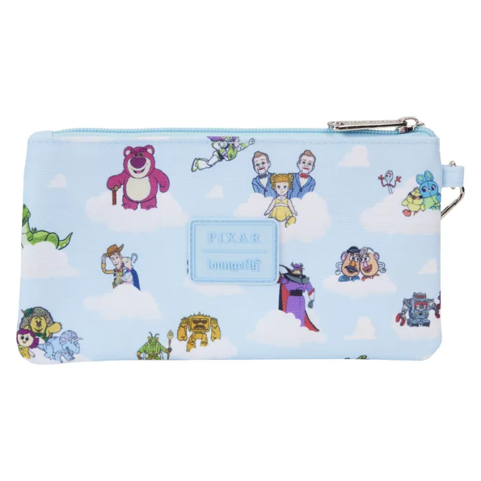 Toy Story Movie Collab AllOver Print Nylon Zipper Pouch Wristlet Unisex Loungefly Bags and Wallets Toy Story Movie Collab AllOver Print Nylon Zipper Pouch Wristlet Unisex Loungefly Bags and Wallets
