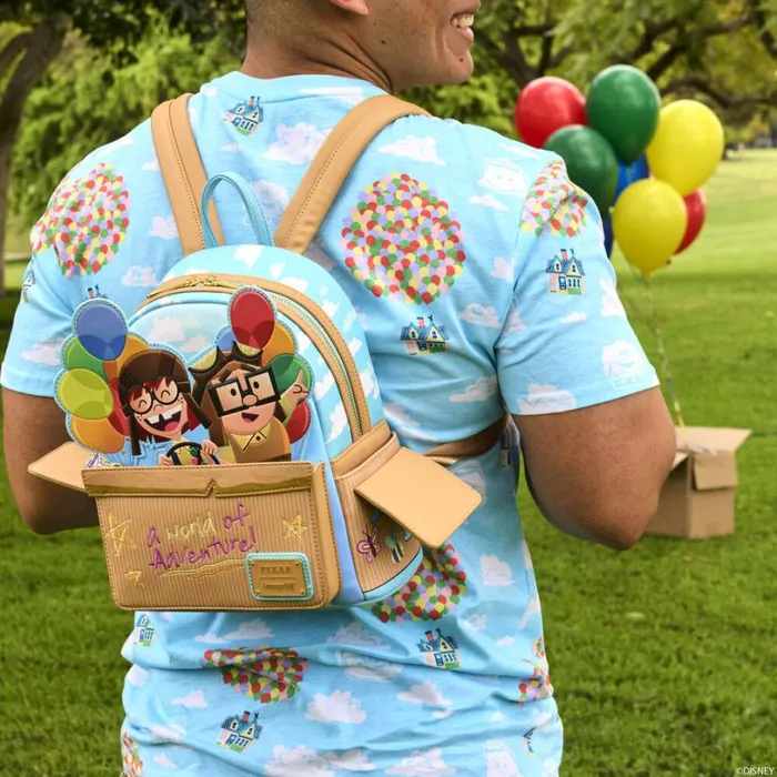 Up 15th Anniversary Spirit Of Adventure Mini Backpack Unisex Loungefly Backpacks Up 15th Anniversary Spirit Of Adventure Mini Backpack Unisex Loungefly Backpacks