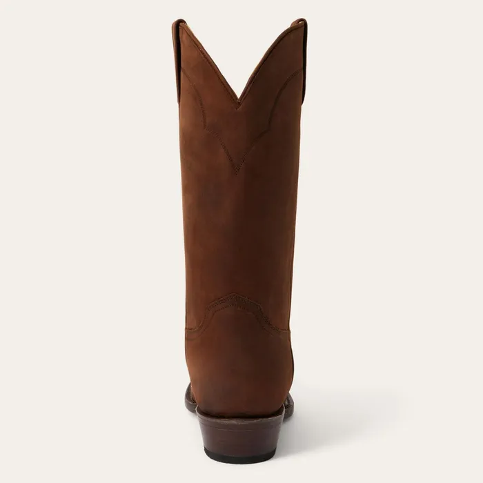 Western Men Stetson Crockett Boots Brown