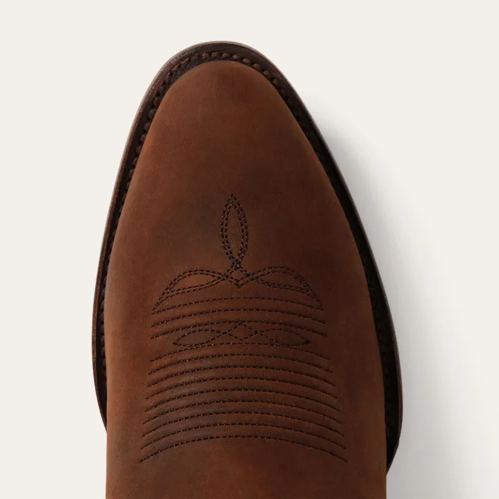 Western Men Stetson Crockett Boots Brown
