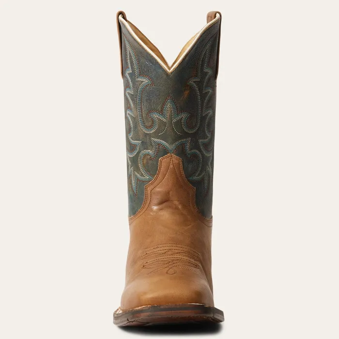 Western Men Stetson Obadiah Boots Brown
