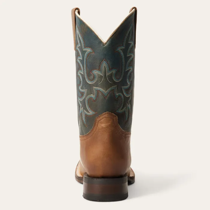 Western Men Stetson Obadiah Boots Brown