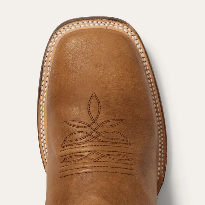 Western Men Stetson Obadiah Boots Brown