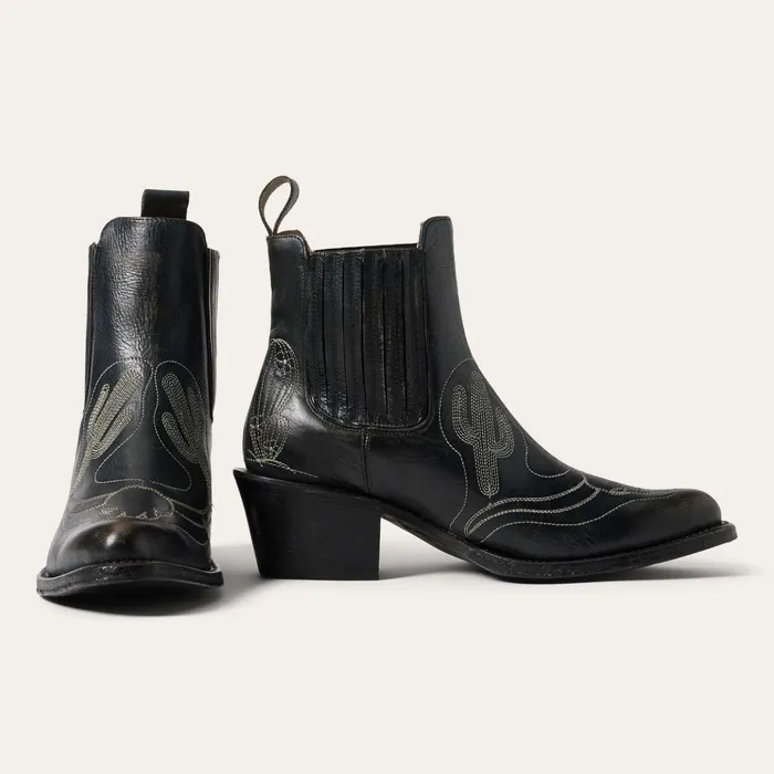Western Women Stetson Sedona Boot Black