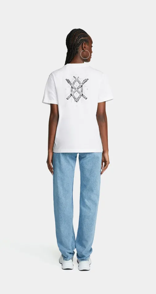White Raziyah TShirt Women Daily Paper TShirts