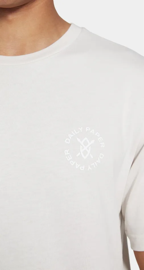 White Sand Circle TShirt Beige Men Daily Paper TShirts
