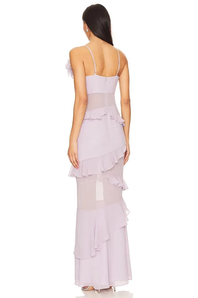 Wisteria Gown Periwinkle Purple Women Lovers and Friends Dresses