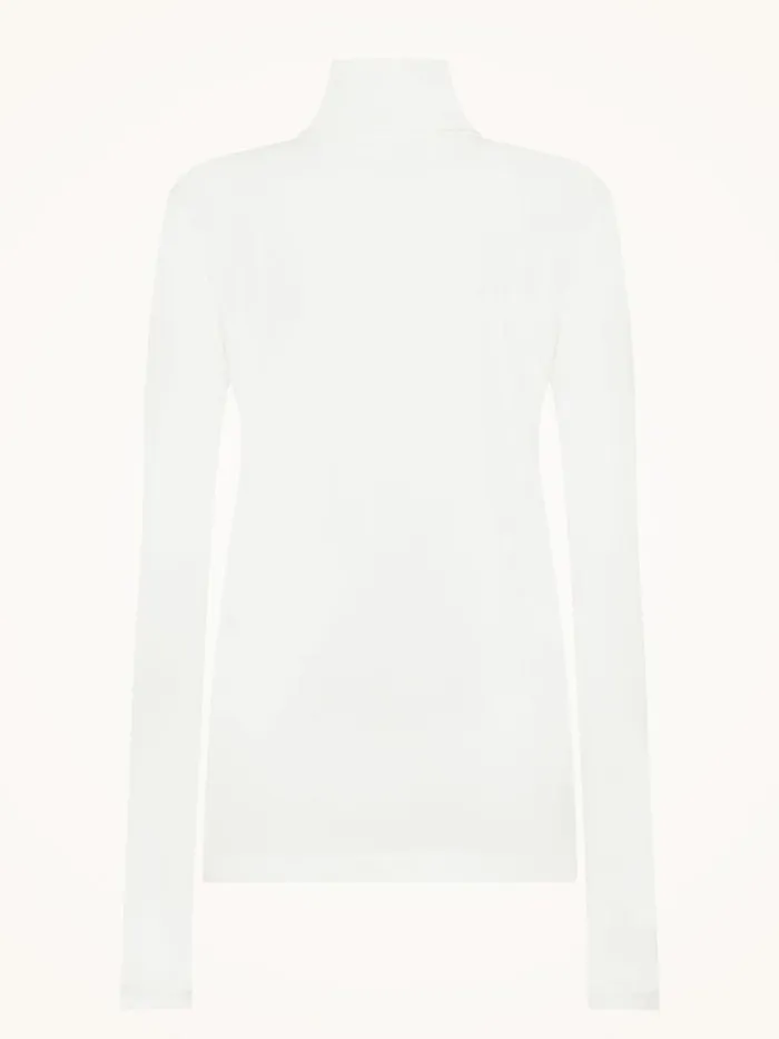 Wolford Aurora Pullover White Women Longsleeved Tops