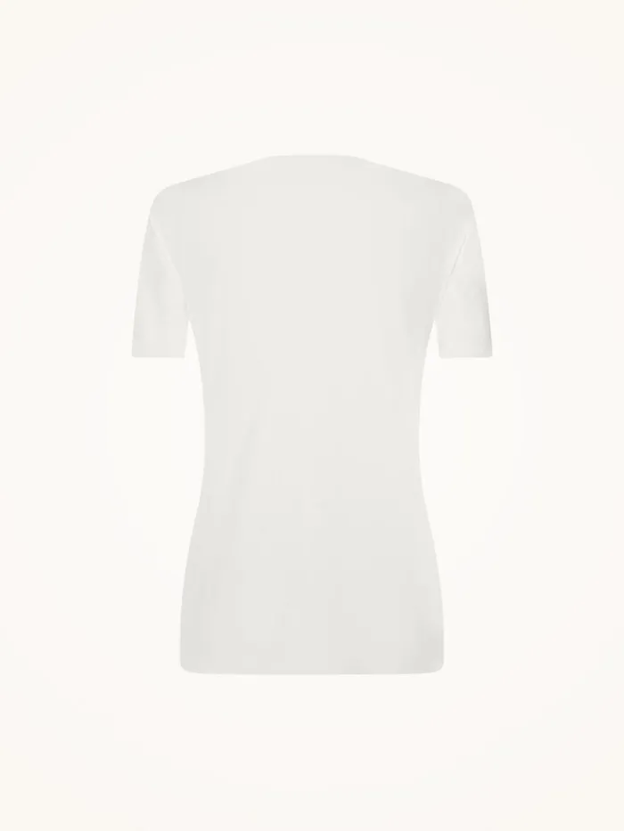 Wolford Aurora Pure Shirt White Women Tops and Tshirts Wolford Aurora Pure Shirt White Women Tops and Tshirts