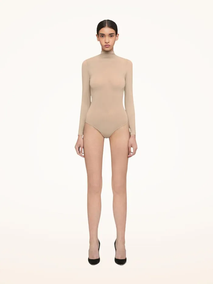 Wolford Buenos Aires String Body Cafe Au Lait Women String Bodies