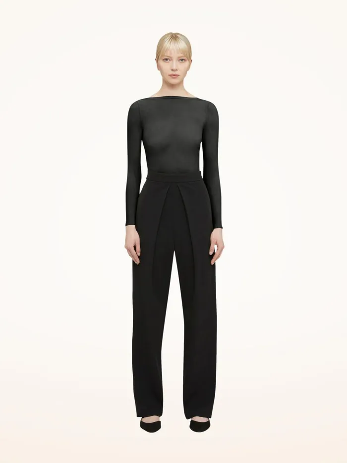 Wolford Buenos Aires Top Long Sleeves Black Women Longsleeved Tops