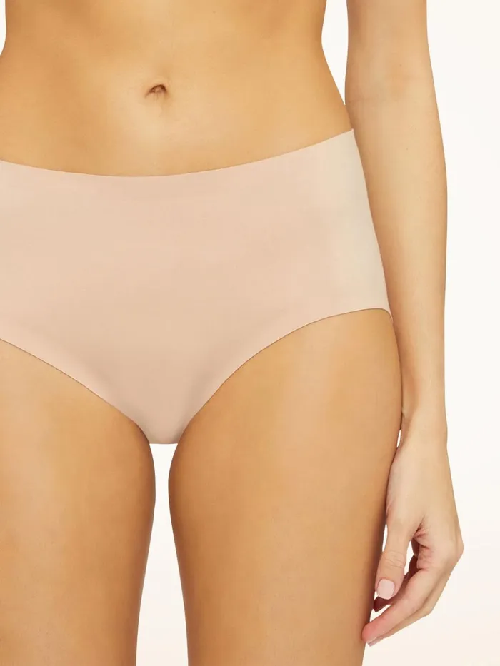 Wolford Cotton Contour Panty Rose Tan Women Bras and Bottoms Wolford Cotton Contour Panty Rose Tan Women Bras and Bottoms