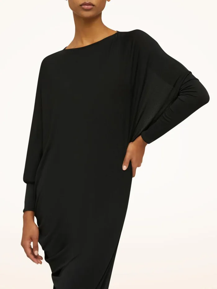 Wolford Crepe Jersey Dress Black Women Dresses and Skirts