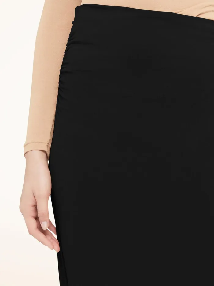 Wolford Crepe Jersey Skirt Black Women Dresses and Skirts