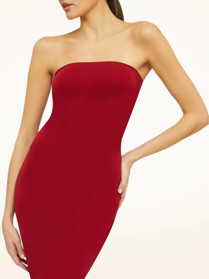 Wolford FATAL Dress Soft Cherry Women Dresses and Skirts