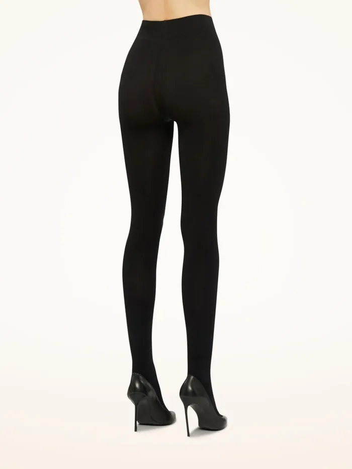 Wolford Ind 100 Leg Support Tights Black Women Tights and Socks
