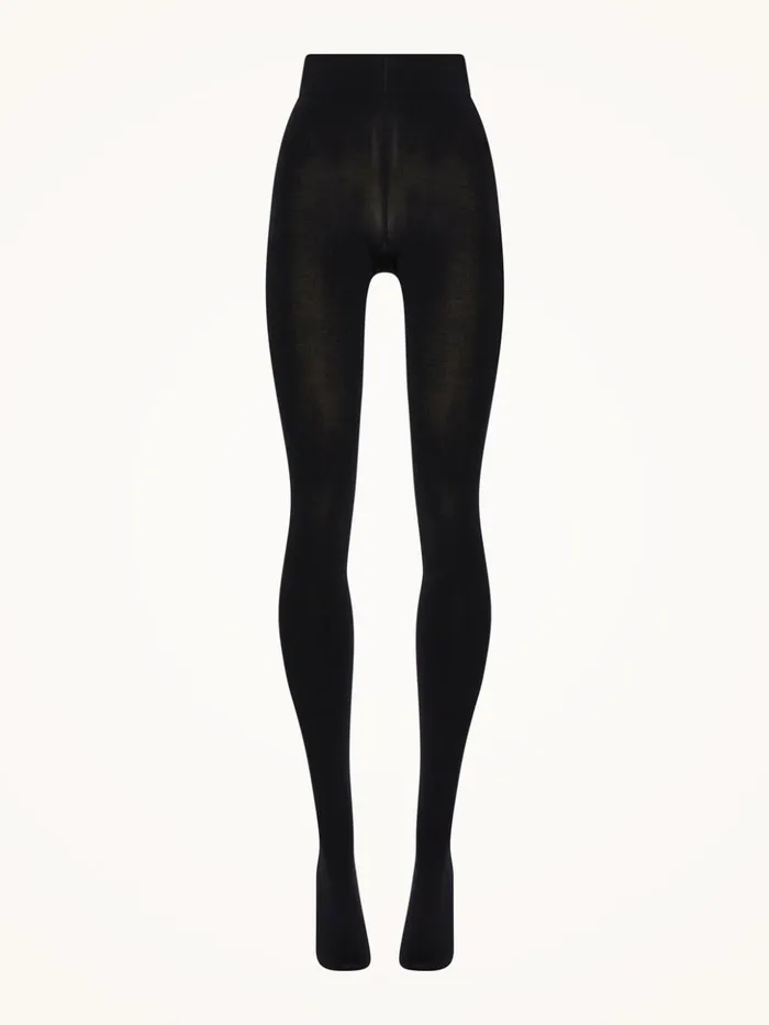 Wolford Ind 100 Leg Support Tights Black Women Tights and Socks