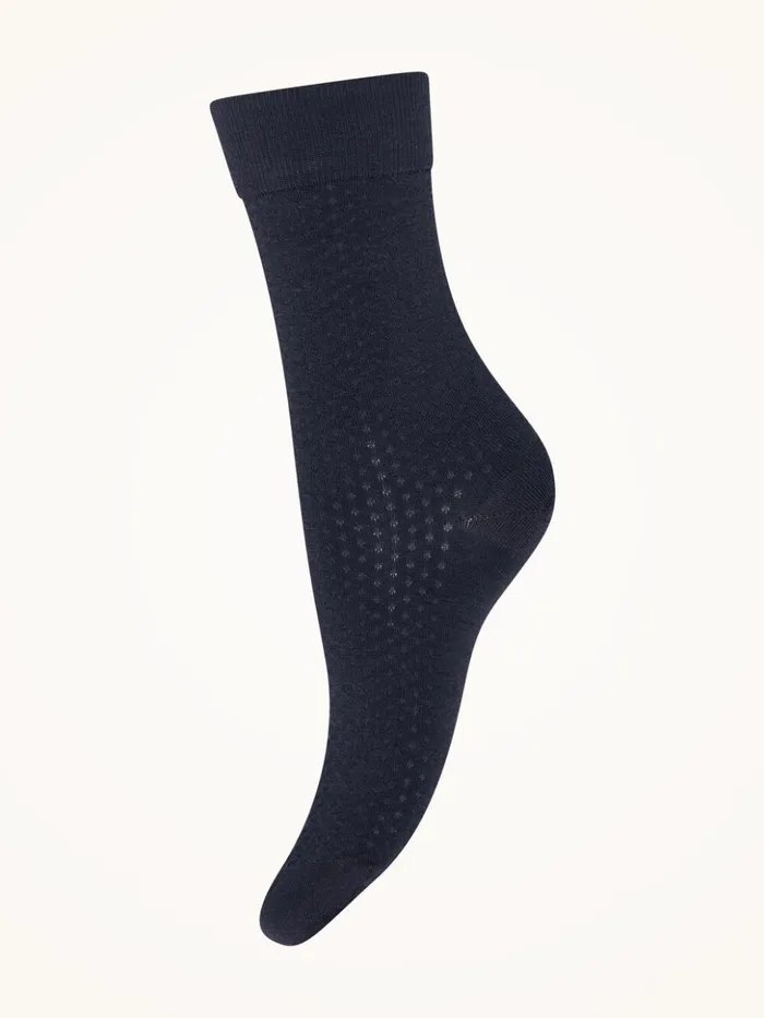 Wolford Merino Dot Socks Deep Night Women Socks