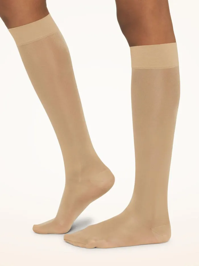 Wolford Pure Energy 30 Leg Vitalizer KneeHighs Cosmetic Women Tights and Socks Wolford Pure Energy 30 Leg Vitalizer KneeHighs Cosmetic Women Tights and Socks