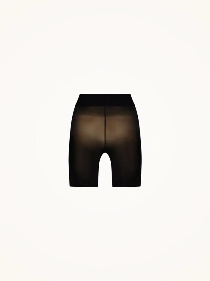 Wolford Sheer Touch Control Shorts Black Women Bras and Bottoms Wolford Sheer Touch Control Shorts Black Women Bras and Bottoms