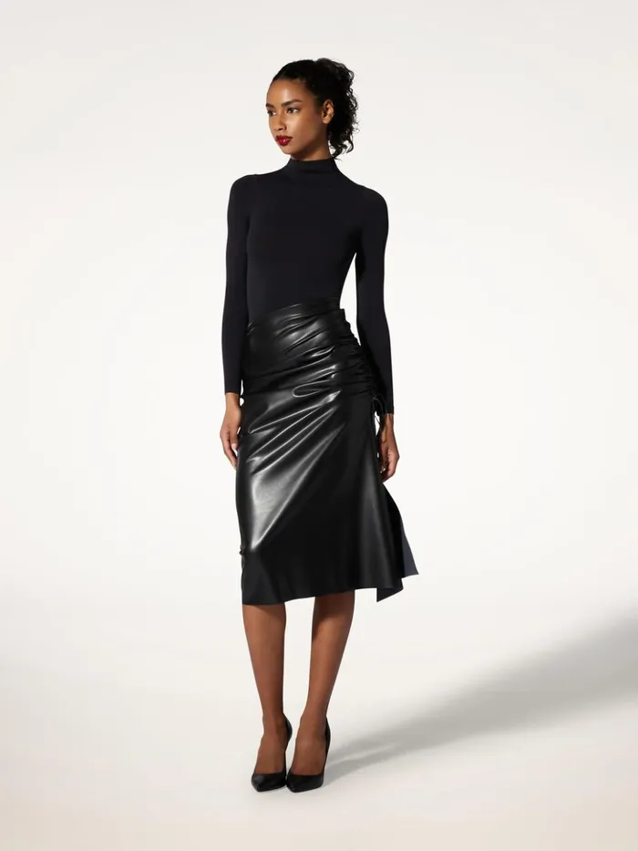 Wolford Thermal Body Black Women Longsleeve Bodies