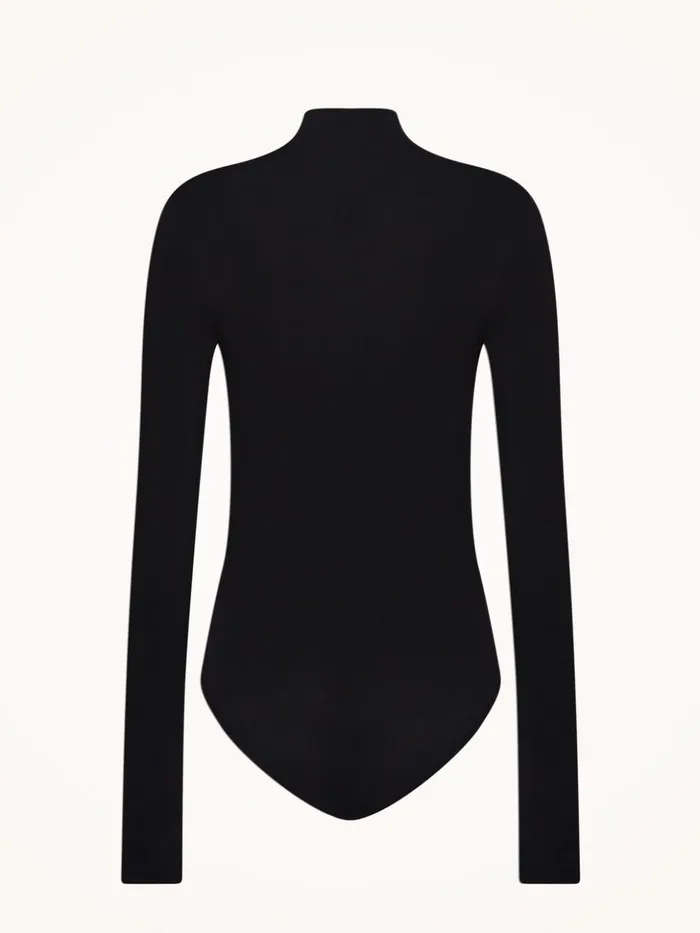 Wolford Thermal Body Black Women Longsleeve Bodies
