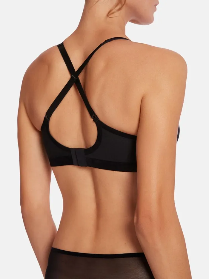 Wolford Tulle Full Bra Black Women Bras and Bottoms Wolford Tulle Full Bra Black Women Bras and Bottoms