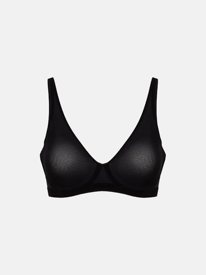 Wolford Tulle Full Bra Black Women Bras and Bottoms Wolford Tulle Full Bra Black Women Bras and Bottoms