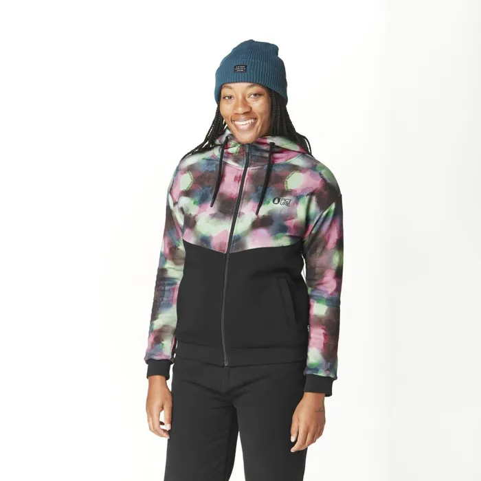 Woman BASEMENT PLUSH Z HOODIE W Picture Organic Clothing Sweats and Hoodies