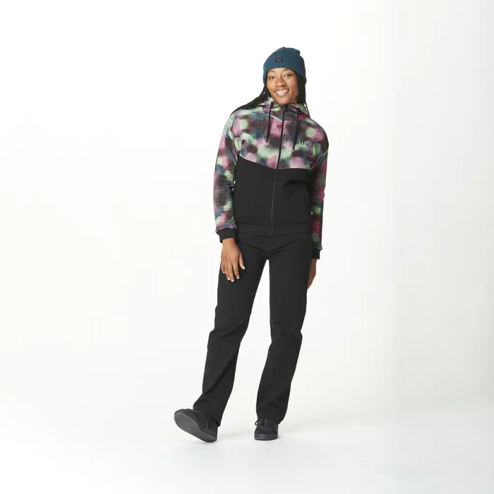 Woman BASEMENT PLUSH Z HOODIE W Picture Organic Clothing Sweats and Hoodies
