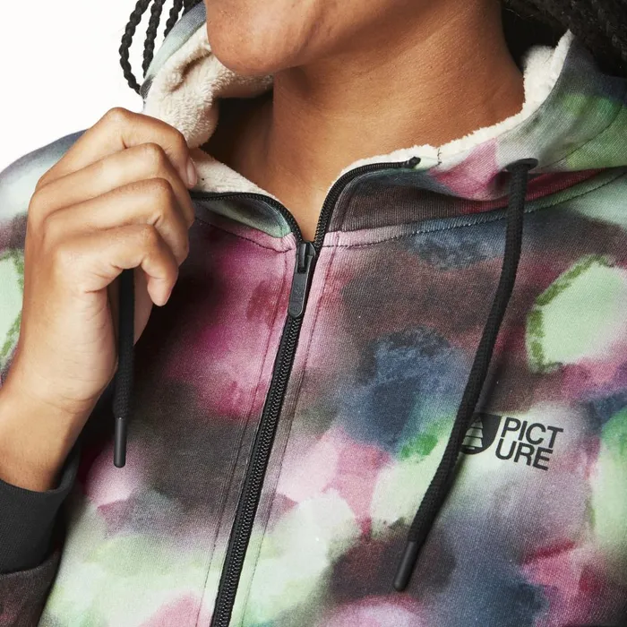 Woman BASEMENT PLUSH Z HOODIE W Picture Organic Clothing Sweats and Hoodies