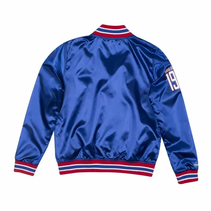 Women039s Jackets and Outerwear Mitchell and Ness Women039s Lightweight Satin Jacket NBA All Star Women039s Jackets and Outerwear Mitchell and Ness Women039s Lightweight Satin Jacket NBA All Star