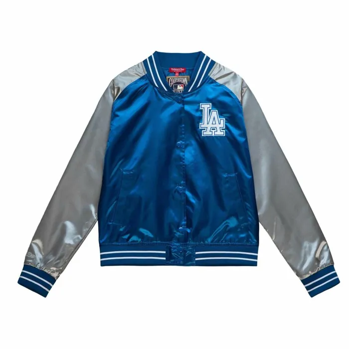 Women039s Jackets and Outerwear Mitchell and Ness Womens Satin Jacket 20 Los Angeles Dodgers Women039s Jackets and Outerwear Mitchell and Ness Womens Satin Jacket 20 Los Angeles Dodgers