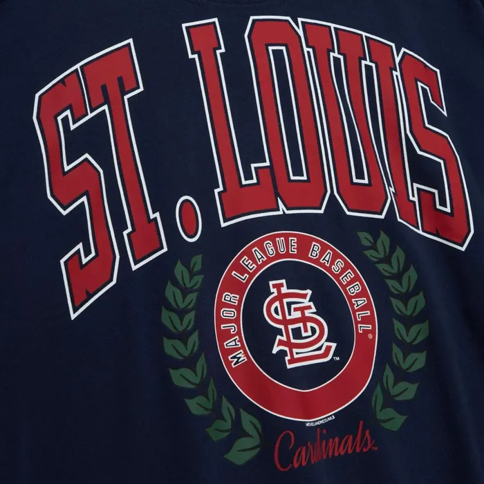 Women039s MLB Mitchell and Ness Womens Logo Lt Crew 20 St Louis Cardinals Women039s MLB Mitchell and Ness Womens Logo Lt Crew 20 St Louis Cardinals