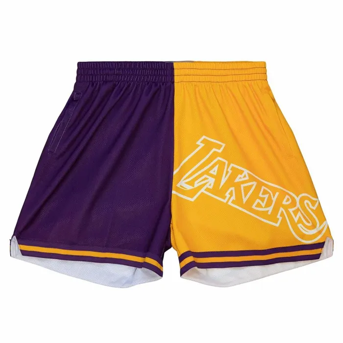 Women039s Womens Mitchell and Ness Womens Big Face Shorts 50 Los Angeles Lakers Women039s Womens Mitchell and Ness Womens Big Face Shorts 50 Los Angeles Lakers