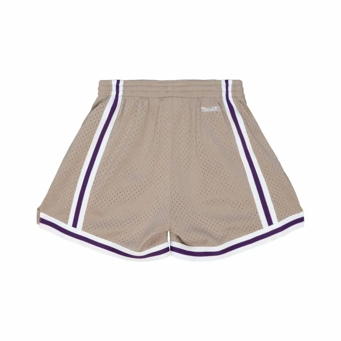 Women039s Womens Mitchell and Ness Womens Mushroom Shorts Los Angeles Lakers Women039s Womens Mitchell and Ness Womens Mushroom Shorts Los Angeles Lakers