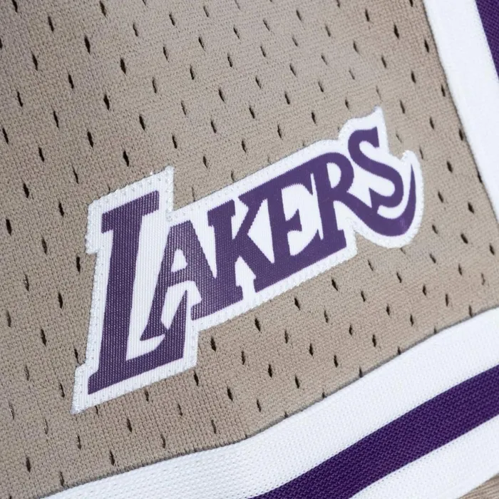 Women039s Womens Mitchell and Ness Womens Mushroom Shorts Los Angeles Lakers Women039s Womens Mitchell and Ness Womens Mushroom Shorts Los Angeles Lakers